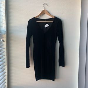 Black Velvet Dress